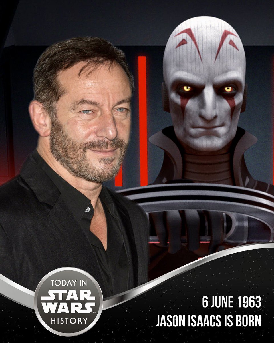 6 June 1963 #TodayinStarWarsHistory 'Tell me, Jedi, how did you survive Order 66?' #GrandInquisitor #JasonIsaacs