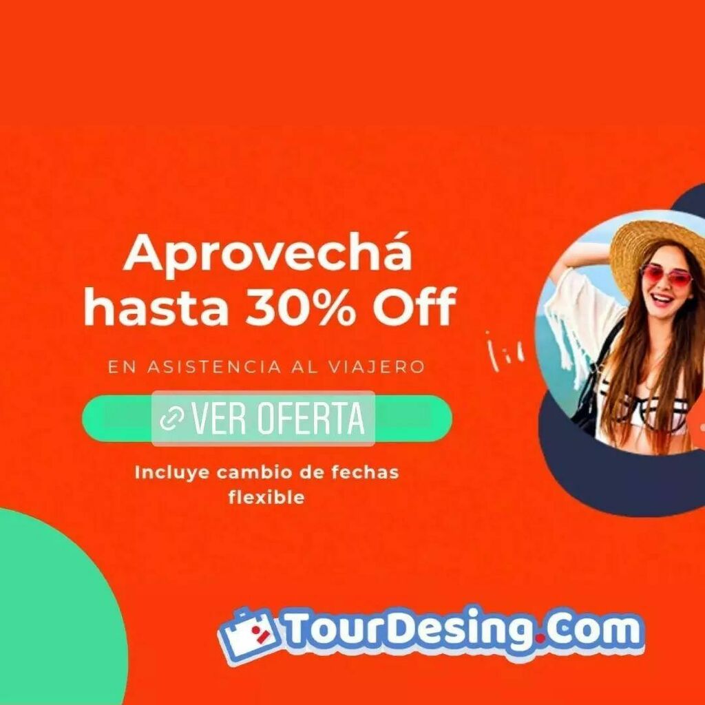 Hasta 30% Off en Asistencias

Hasta 30% Off en Asistencia al Viajero - Para todos los Viajes que hagas en un Año.

bit.ly/SeguroEnViajes

#AseguraTuViaje #asistenciaenviajes #asistencia #asistenciamedica #SeguroMedico #SeguroDeViaje #seguroviagem #asistenciadeviaje #TuSeguroD…