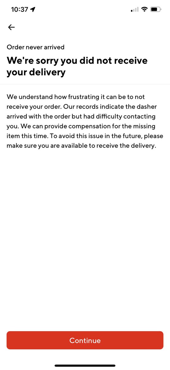 jenniferfox__'s tweet photo. @DoorDash help please. Part 1. Loyal customer for years and years. Out of town, and this is the service I get. https://t.co/07Ecg4ZUmJ