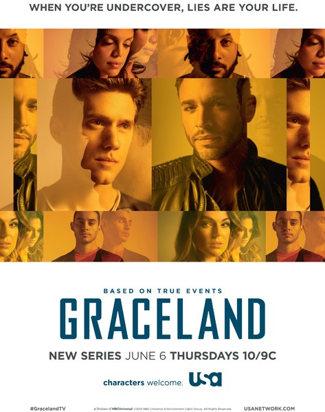 k50cullen's tweet photo. In 2013 and 9 Years Ago, #Graceland premiered on @USA_Network on this day and ended too soon RT and Like if you miss this show. (#DanielSunjata, @AaronTveit, @brandojay, #VanessaFerlito, #MannyMontana, @SerindaSwan, @jeffeastin, #SeanDaniel, @20thTelevision) https://t.co/LxEcHza7Ol