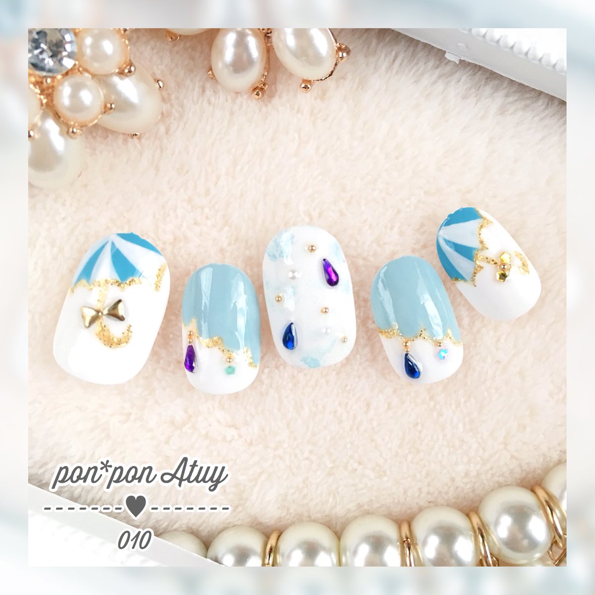 pon2atuy's tweet photo. 過去作ネイル☔️💠

#見た人を涼しくさせる写真を貼る見た人もやる #pon2atuy #nailart #ハンドメイド好きさんと繋がりたい https://t.co/BFFBvPgyQS