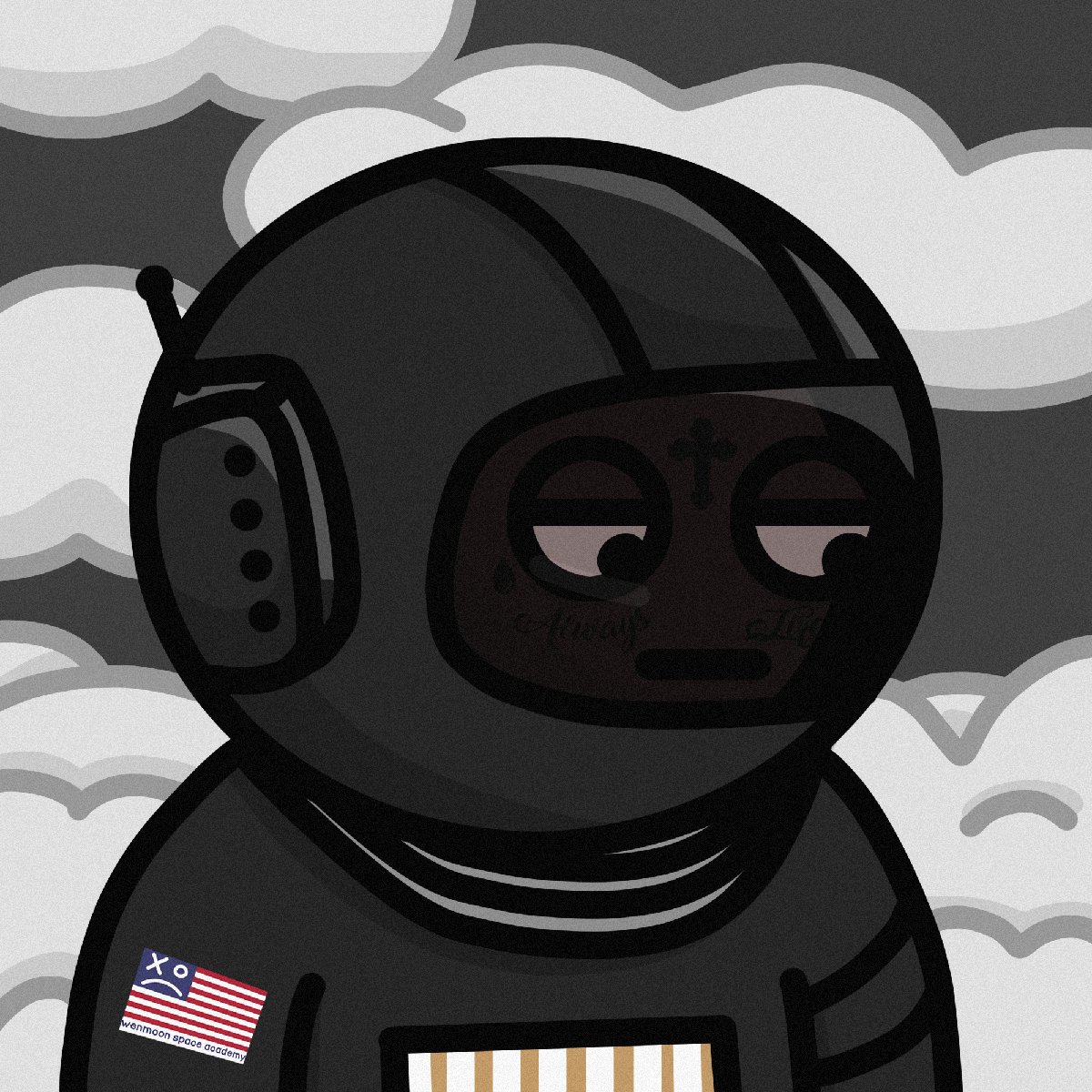 GM SADBOYS.

The all-black wenmoon space academy suit... can you guess which token ID # this guy is? 

Winner gets a prize.

Mint now: sadboysclub.space

#nft #nftcollection #nftrelease #nftdrop