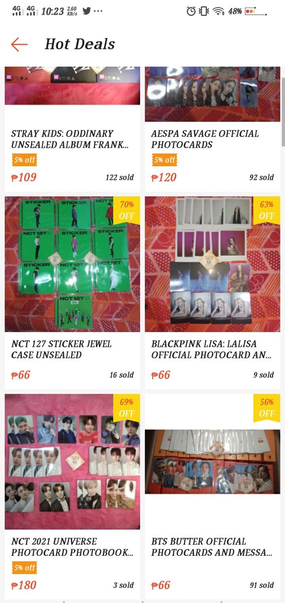 375cartph's tweet photo. NCT, EXO, NMIXX, AESPA, BLACKPINK LISA, RED VELVET, BTS

HAPPY 6.6 MIDYEAR SALE

Items are now on sale for as low as 66 php 💕 
Place your orders now, until stocks last 😏

shopee link: https://t.co/uuhWXGtu6r

#66midyearsale #shopee66midyearsale https://t.co/qx3trOSlzS