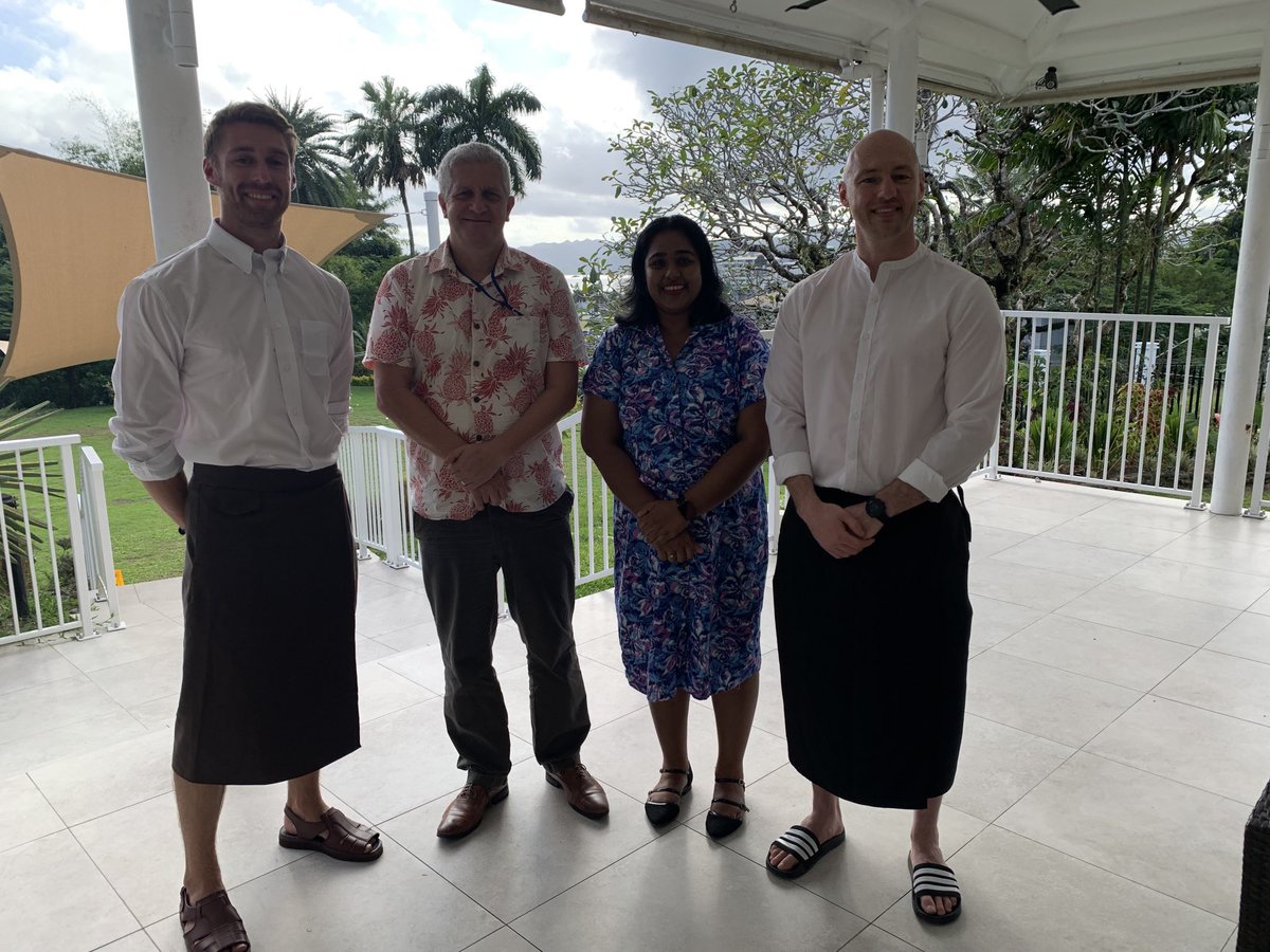 PaulWelsh_UK's tweet photo. @thinkpacific are back in Fiji. Great to hear about the fantastic collaboration between UK volunteers and Fijian communities #ThinkPacific https://t.co/E9ARnynHNZ