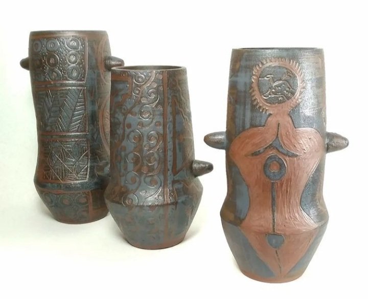 0PlayWithClay0's tweet image. SOLD OUT !

#ceramistontweeter #ceramicfashion #decoration #ArtistOnTwitter #primitive #pottery #contemporaryart #NFTCommunity #nftart #SoldOut