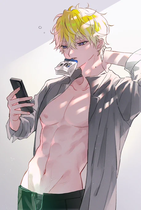 過去に描いた絵のリベンジでした✌️ 筋肉と血管足した 