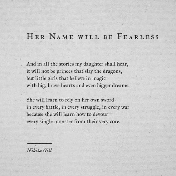 Here’s a shoutout to all the brave women out there, from bringing their daughters into this world, to raising them, and supporting them till the very end! This is the type of outlook all women should have, and the type of message they should spread to their daughters!
