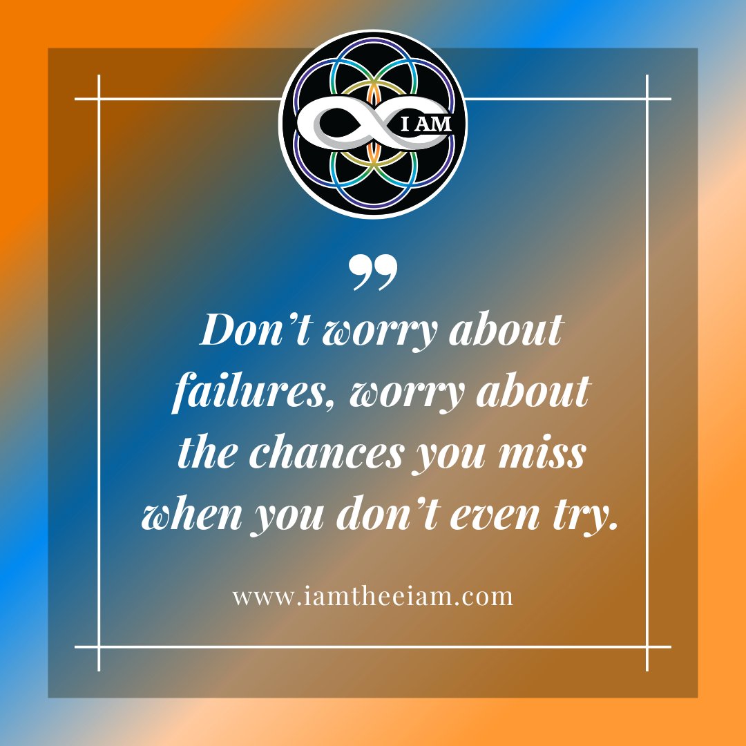 justbeonsocial's tweet photo. Don’t worry about failures, worry about the chances you miss when you don’t even try. -Jack Canfield

👇Donate https://t.co/3pdGVTZ5Ji...

#justbefamily #podcast #quotes #donatenow #giftoflife #savelives #believeinyourself #inspirationalquote #motivation #success #inspiration https://t.co/Xu5y6EnYCm