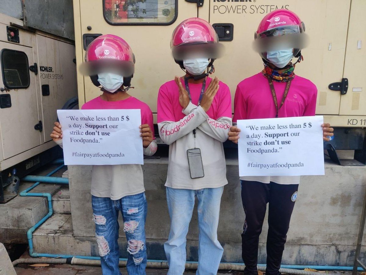 BeastBurmese's tweet image. Don’t use #foodpanda until they step up. Please retweet if you see this to amplify the voices of workers who are being exploited by irresponsible, human rights disrespecting orgs. Look at the state of the workers’ living conditions. #WhatsHappeningInMyanmar