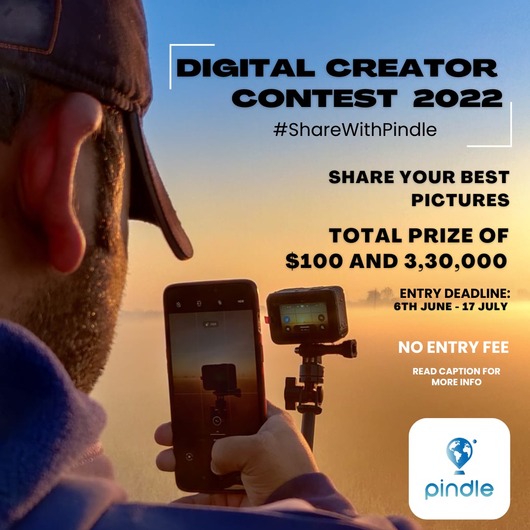 A new contest has started on the Pindle App for new users ( not for pindle ambasaadors) with great rewards. Tap on the link given below to know more about this contest.
instagram.com/p/Cec7-1nBhU-/…

#Pindle #Pindleindia #contest
#free #photography #travel #food #culture #JoinUs