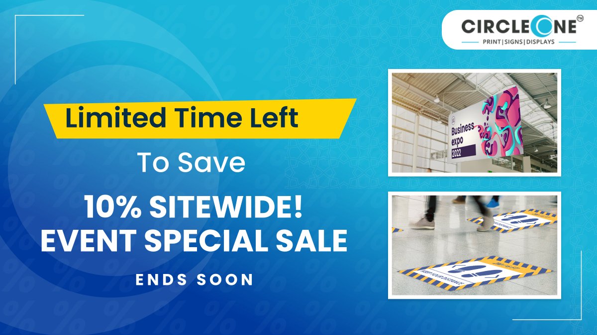 CircleOne_Ind's tweet photo. Custom print any promotional or event essentials at 10% off before the Event Special Sale ends. Hurry, use code: BIZ10 to save
Shop Now: https://t.co/ubc2he7Pm6

#Circleone #Sale #Offer #Discount #customprints #Business https://t.co/LBUq68OLQE