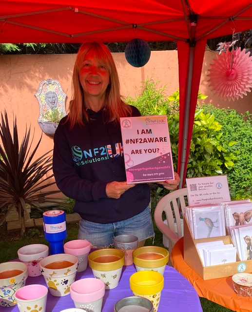 nf2biosolution1's tweet photo. On NF2Awareness Day, our supporters Cathy and Sam held a coffee morning and craft sale, Together raised an AMAZING amount of Β£1660.
Great awareness as well taking part in our #NF2Aware campaign.
Thankyou everyone who was involved and donated,
#StrongerTogetherAgainstNF2
#endNF2 https://t.co/UEXEvAMXL4