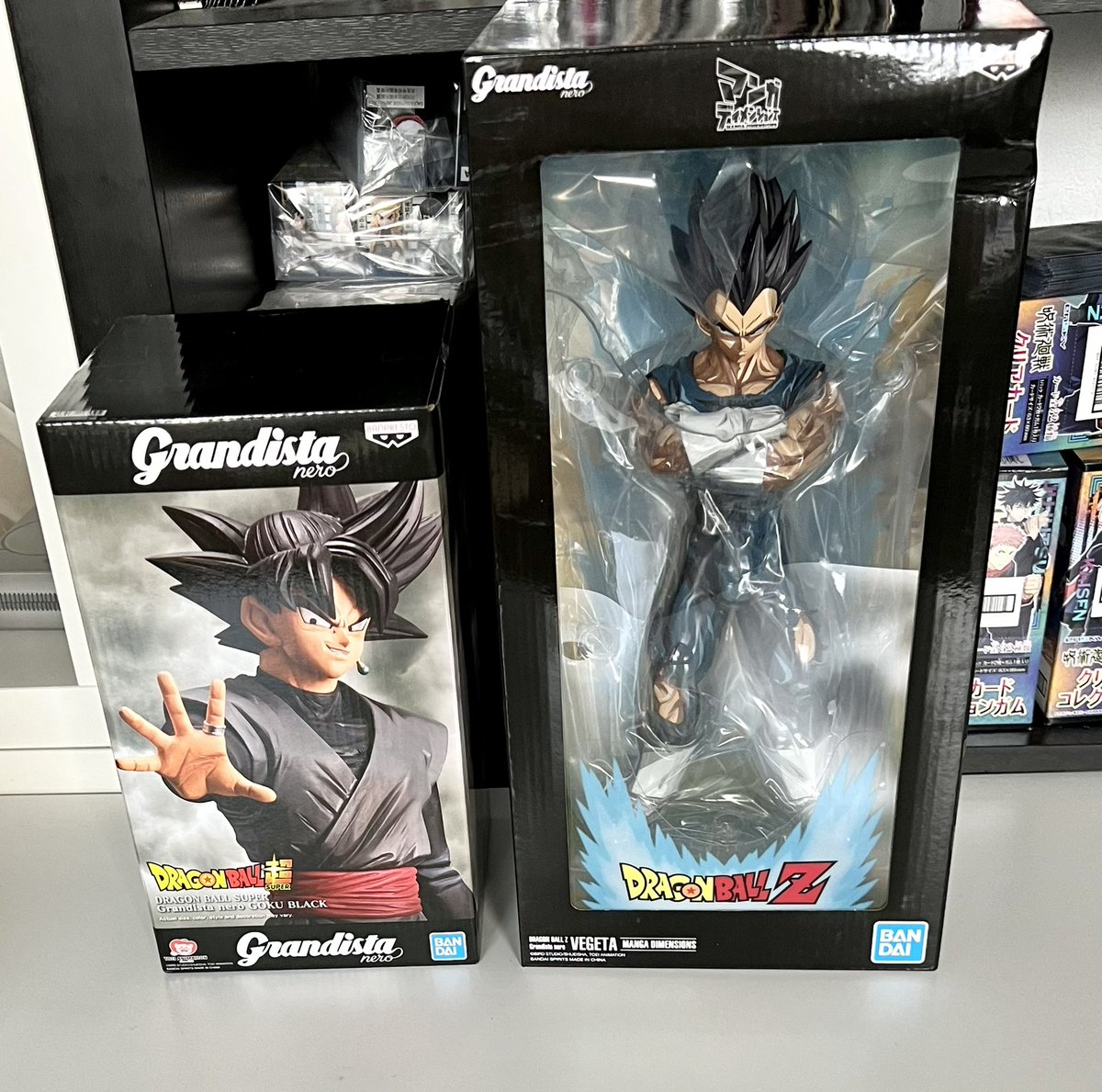 Otakhearts's tweet photo. Hello à tous,
#Arrivages #Figurines #DragonBall avec :
➡️ #IchibanSho #Pan #BlackGoku et #Gohan
➡️ #Grandista #Vegeta et BlackGoku
Dispo ici :
➡️ https://t.co/WTGBnJeKon
⚠️ pas de Restock ⚠️
#DBS #DBZ #collection #anime #manga #japon #IchibanKuji #DragonBallSuperSuperHero https://t.co/HbSjMjASxj