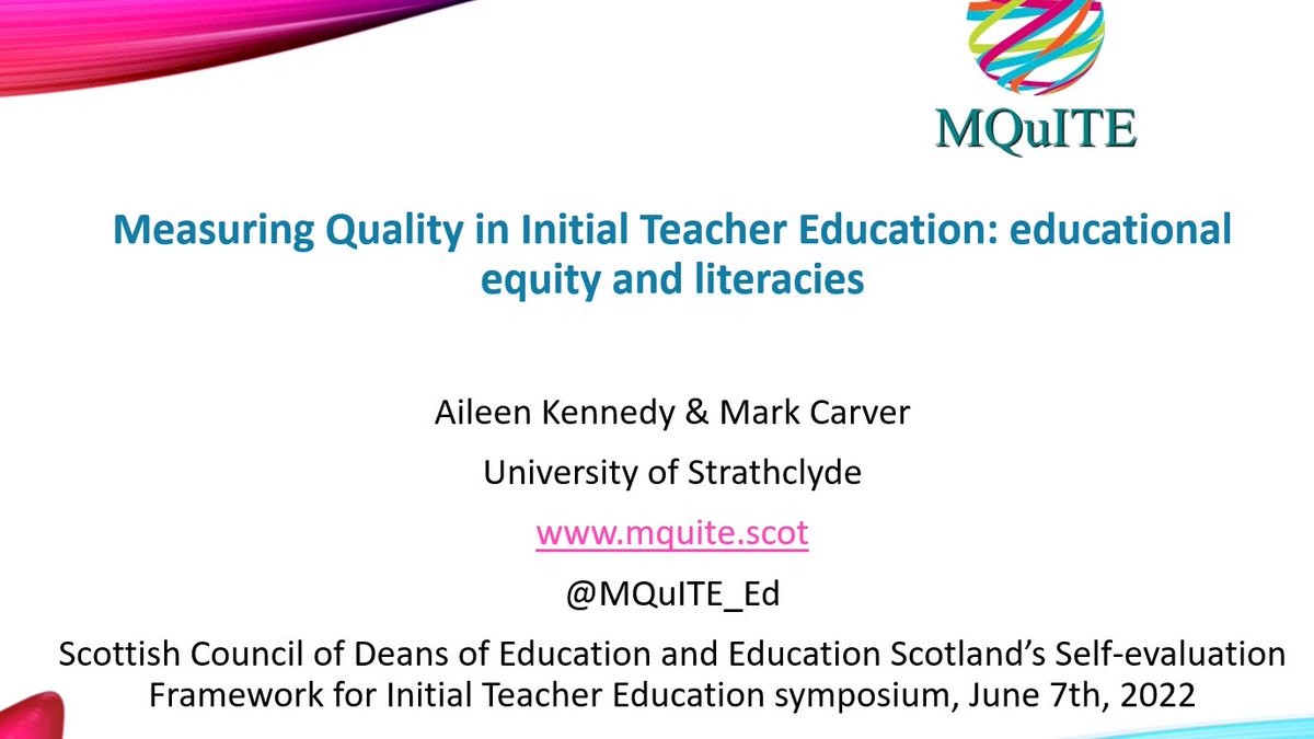 @markcarver.bsky.social (@themarkcarver) on Twitter photo Thanks to <a href="/DrAileenK/">Aileen Kennedy</a> for generously sharing her keynote stage for the ITE self-improvement symposium. We'll be discussing the latest <a href="/MQuITE_Ed/">Measuring Quality in Initial Teacher Education</a> insights tomorrow morning eventbrite.co.uk/e/ite-symposiu… <a href="/EducationScot/">Education Scotland</a> Thanks to <a href="/DrAileenK/">Aileen Kennedy</a> for generously sharing her keynote stage for the ITE self-improvement symposium. We'll be discussing the latest <a href="/MQuITE_Ed/">Measuring Quality in Initial Teacher Education</a> insights tomorrow morning eventbrite.co.uk/e/ite-symposiu… <a href="/EducationScot/">Education Scotland</a>
