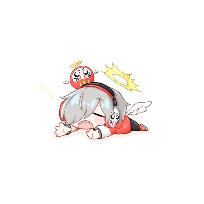 #だるまいずごっほ
ぐで〜ってヤツと口笛 