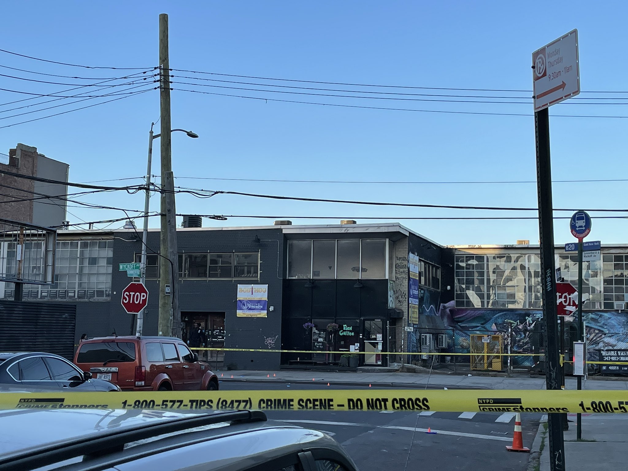 Elijah Westbrook on Twitter "CBSNewYork BREAKING Active scene on