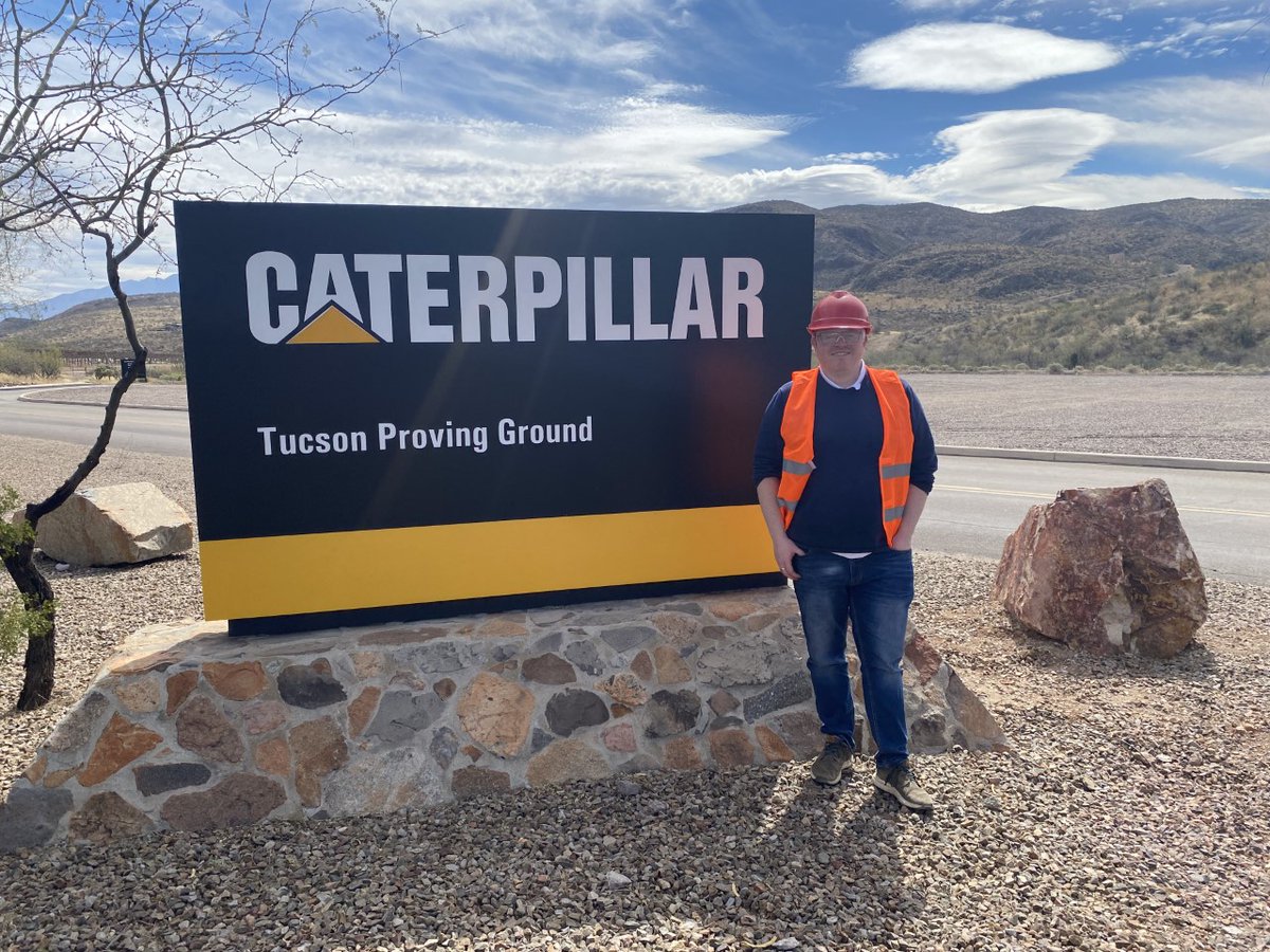 im_mining's tweet photo. .@CaterpillarInc's Site 17 is the inner sanctum of its #TucsonProvingGround where #Commandforhauling updates are tested before release to customers; it's also where #zeroemissions trucks &amp; #autonomy will be brought together. @im_mining had exclusive access https://t.co/pgmHpoSoOv https://t.co/44QT7vijiP