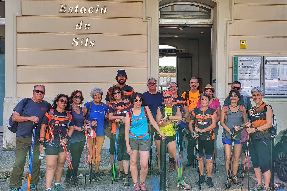 bendhora's tweet photo. Penúltima etapa de la travessa completada! Avui, Hostalric - Sils
#travessabendhora #marxanòrdica https://t.co/RH20jo4PCe