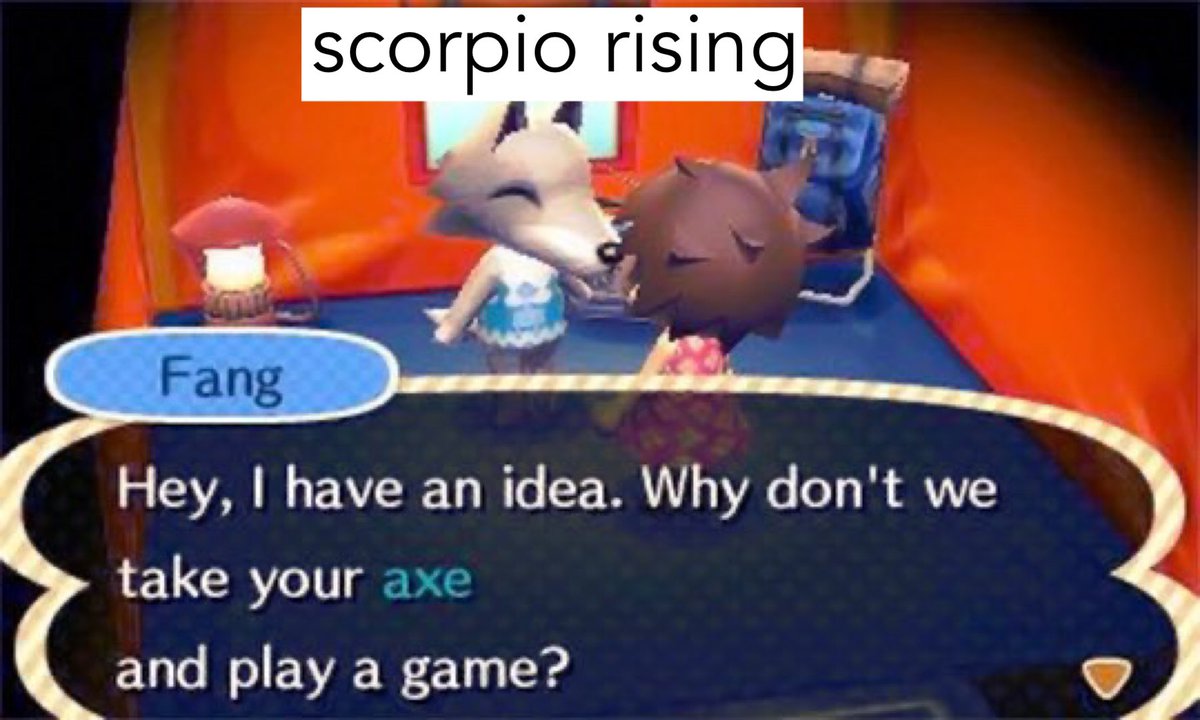 junohorizons's tweet photo. animal crossing memes as your big 3 <3 https://t.co/KsZC8Oy7Mn