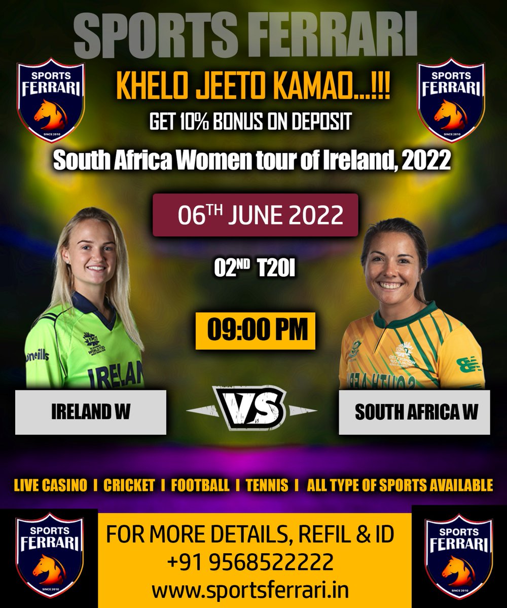 SportsFerari's tweet photo. Sign up bonus ₹100🔥🔥 
Get a Cashback of 10% on Deposit 😎🤩

Create your ID Now, (Get Offer) Click below:
https://t.co/rRszvxsC36 

.
.
.
.
#Sportsferrari #sportsid #onlineid #onlinegame #getyourid #playnow #casinoid #casino #teenpati #footballid #casinogame #rummy https://t.co/1YmYqWew4m