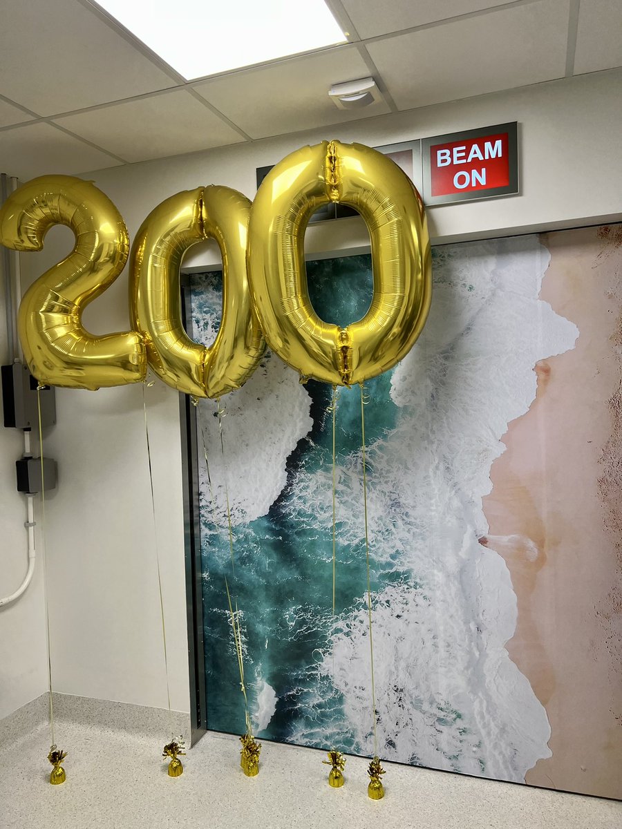 venusdvh's tweet photo. 200th patient receives cutting edge MR-Linac treatment @GenesisCare @SVHSydney! Congratulations to the team on this milestone 👏🏼🥳🎈
@tania20man @TheJamo @thefortrans @Elekta @Elekta_ANZ https://t.co/8Os3gddwZW