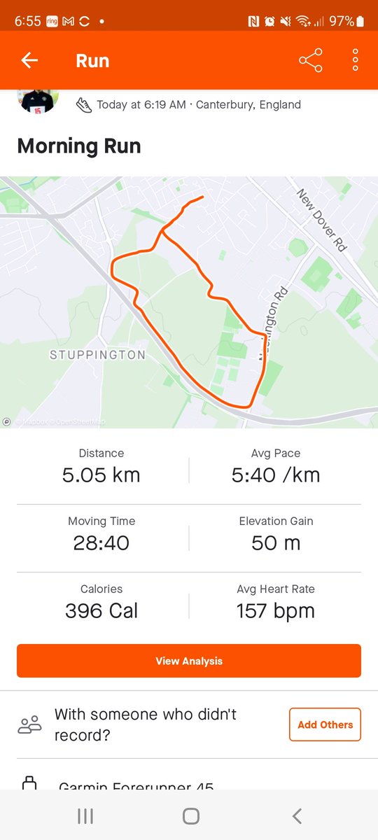 bionic_elbow84's tweet image. First run after a week off and a week off the diet! Now back on track, new football season starts Sunday.
@UKRunChat @runningpunks 
#running #FitnessMotivation #MentalHealthMatters #manvfat