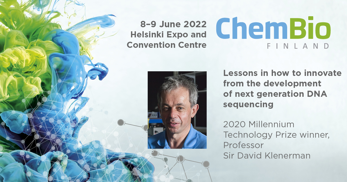 Meet 2020 Millennium Technology Prize winner, professor Sir David Klenerman at ChemBio Finland Wednesday 8th June. Register free of charge: 👉 hubs.ly/Q01cTfGy0
#ChemBioFinland #chemistry