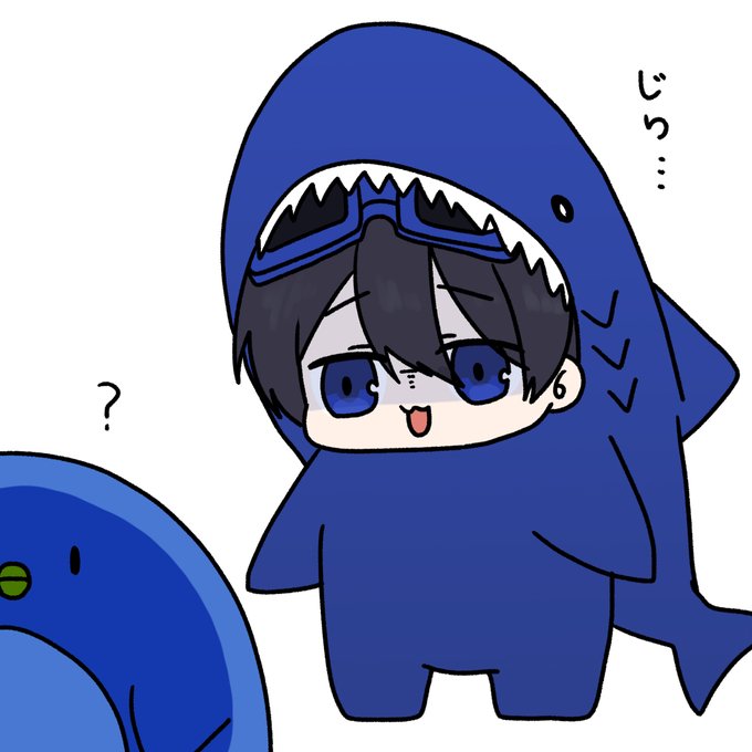 「shark costume」 illustration images(Latest｜RT&Fav:50)｜4pages