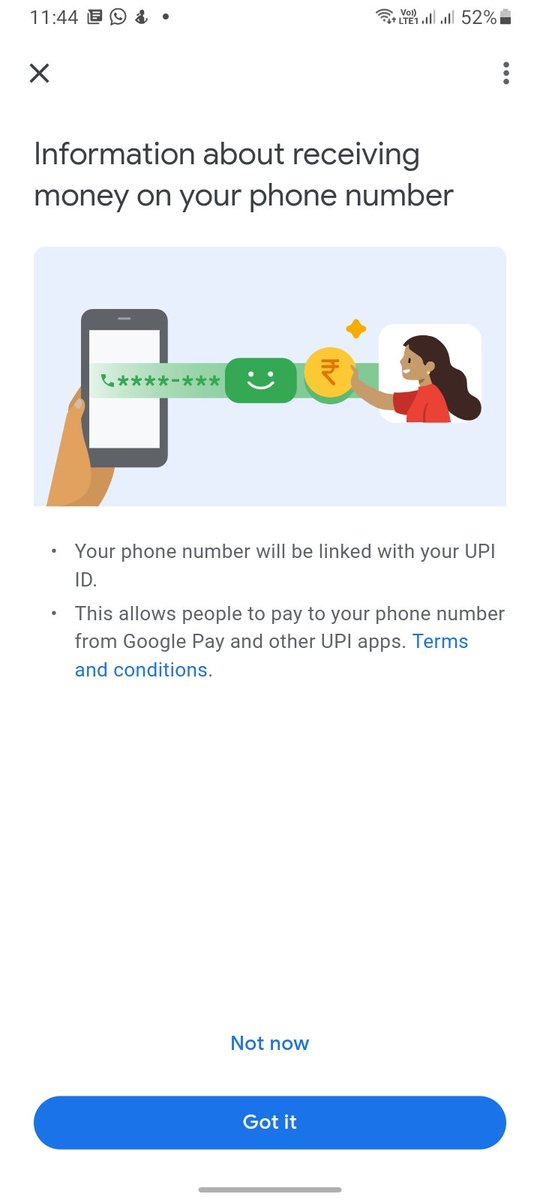 TheAshishTiwar's tweet photo. @GooglePayIndia why is showing this? https://t.co/9PB7wuGDOu