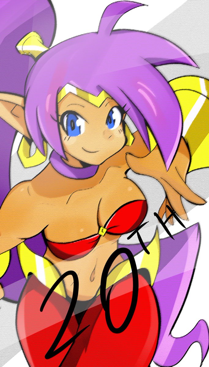 #Shantae 
#20YearsOfShantae #Happy20thShantae