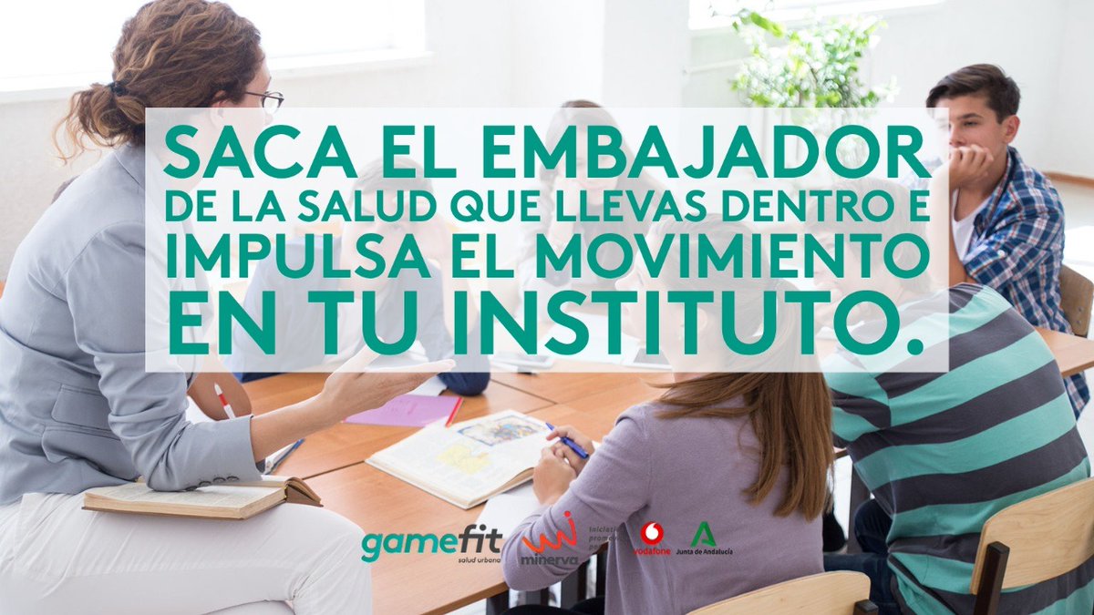 Desarrollar hábitos saludables en los centros escolares no se consiguen sólo con la compra de material deportivo o la construcción de infraestructuras, es necesario cambiar el comportamiento de los alumnos. Y aquí tú puedes hacer algo importante: gamefit.info/colegiosfit/

#IES #EF