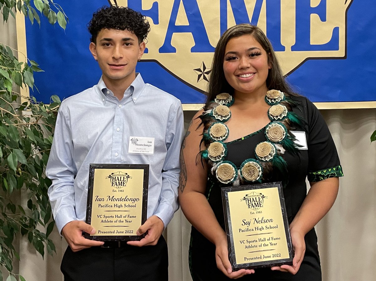 Pacifica High’s Ian Montelongo and Saj Nelson