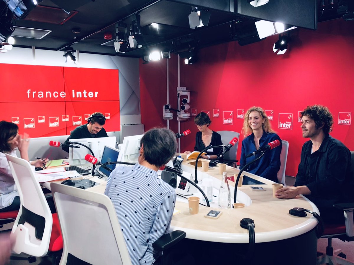 Antoine Wauters est le très heureux lauréat du Prix Inter !
Immense joie !
 <a href="/franceinter/">France Inter</a>
#prixdulivreinter
— avec Eva Bettan et Delphine De Vigan