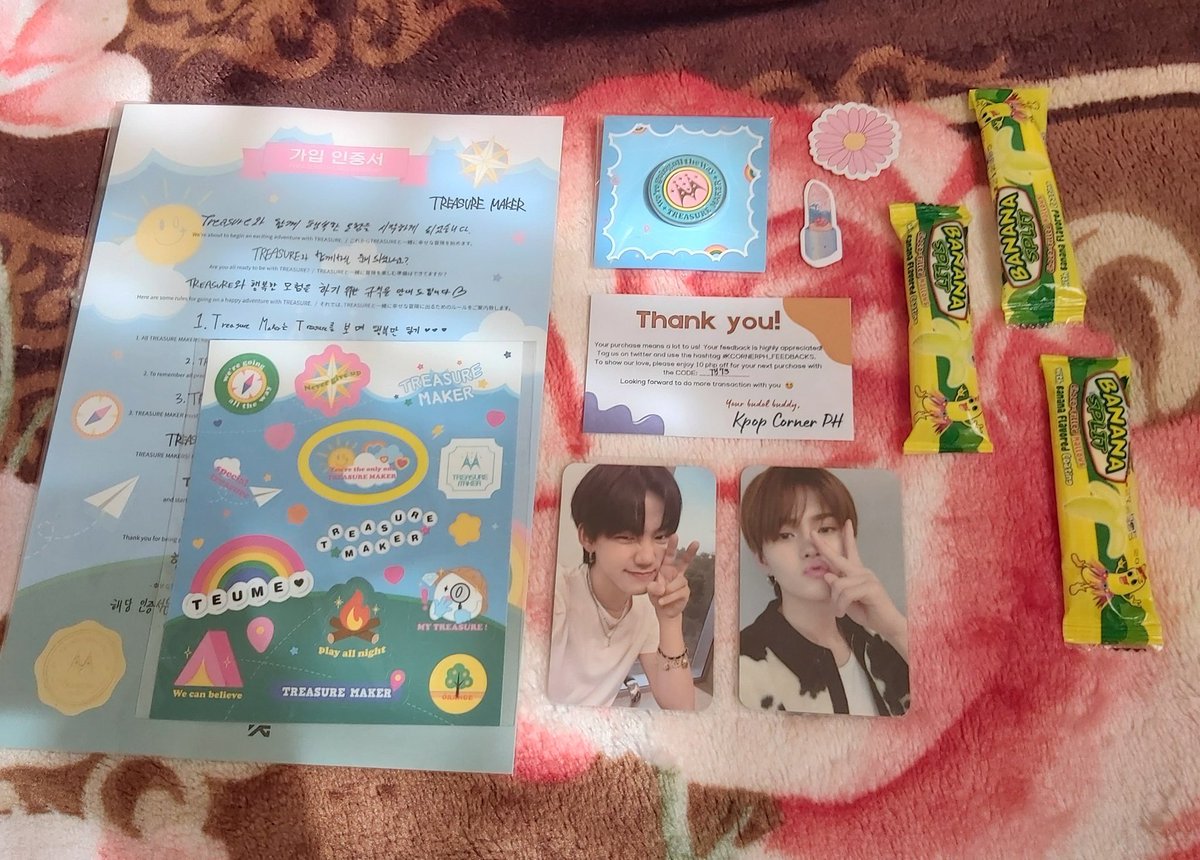 received_0's tweet photo. << @KpopcornerPH21 >>

hellooo ! my order arrived today ヽ(´▽`)/ the items i bought was really cute, they are well packed so they arrived safely. Will order again to you shop soon hehe, thank you! 💟

~ #KCORNERPH_FEEDBACKS  ฅ^._.^ฅ https://t.co/pcfd2PVJoP