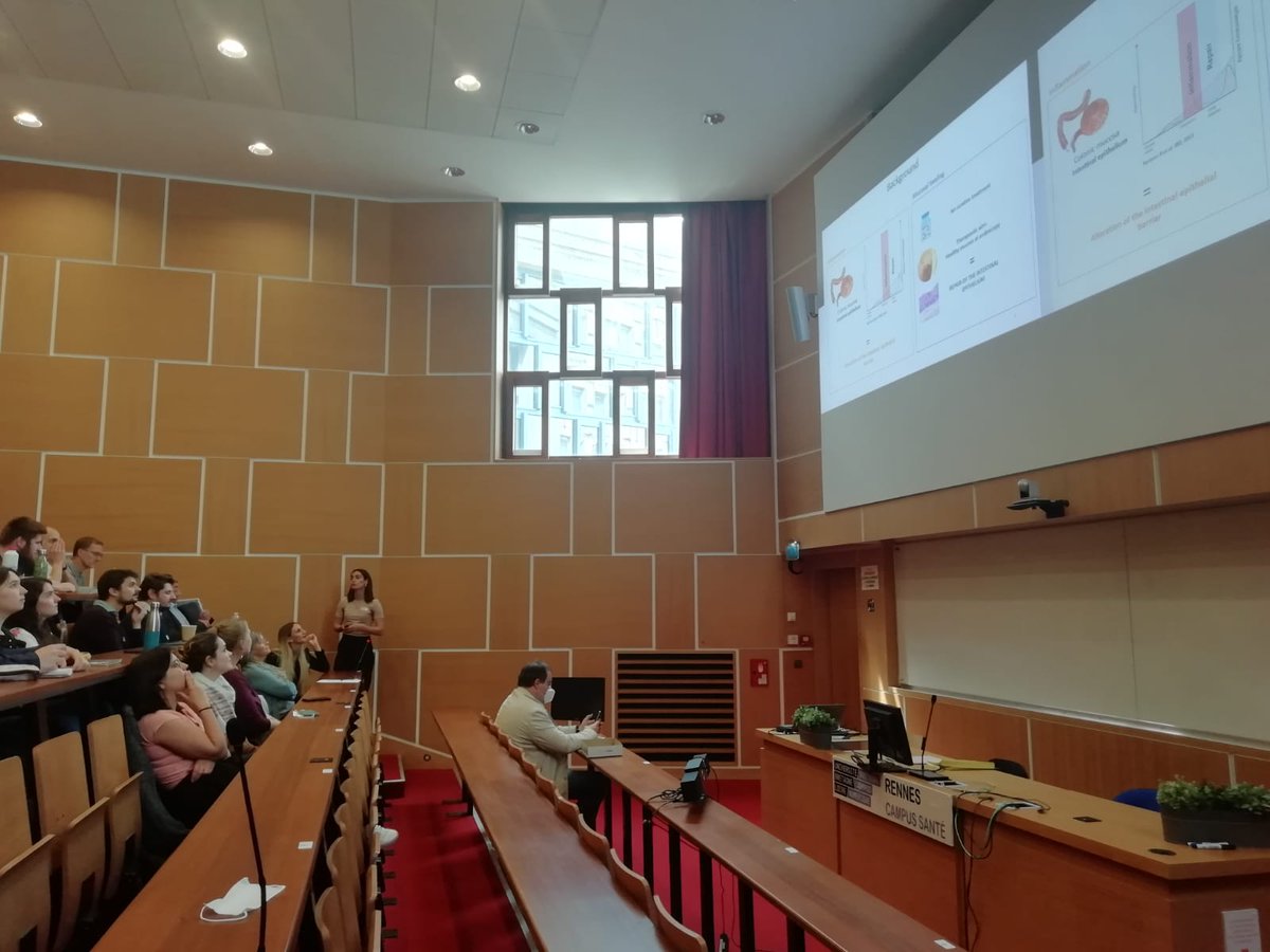 asso_NPhDA's tweet photo. Retour sur le 3 mai 2022 où se déroulait la journée annuelle des doctorants de NuMeCan. Durant cette journée, nos doctorants ont pu nous présenter l'avancé de leur travaux de thèse avec brio.
Encore félicitations à eux pour ce moment !

#NuMeCan,#JDD,#Inserm,#doctorant,#recherche https://t.co/ZVWwVuVETl