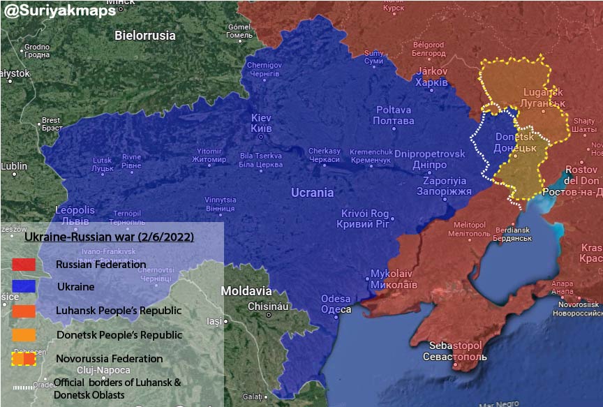 North_East_Ohio's tweet photo. #RussiaUkraineConflict #misinformation 
After being fed a consistent diet of misinformation by our National Media, where to go to obtain truthful reporting on this conflict.  This war is focused on the Donbass region &amp; the breakaway provinces of Donetsk &amp; Luhansk.  Ground truth. https://t.co/t0tMwHm9ah