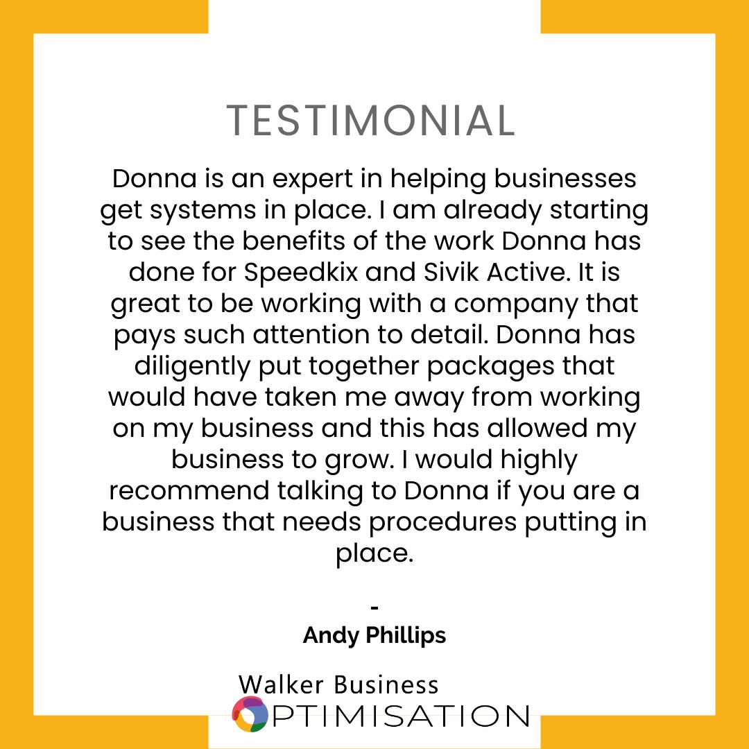 Let's start Monday with a positive! A fab testimonial we got from on of our recent clients ❤️❤️❤️

Head over and take a look ➡️ walkerbusinessoptimisation.co.uk and if you would like to book please just contact us via our website.

#walkerbusinessoptimistion #businessconsulation