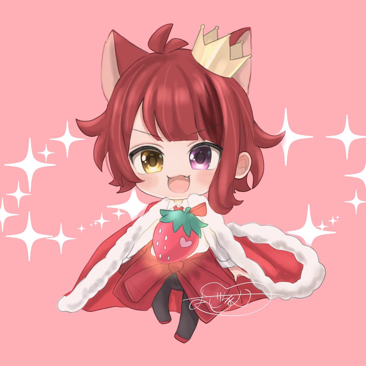 Strawberry Smile Magic／すとぷり キラキラ可愛くて途中のミニキャラ