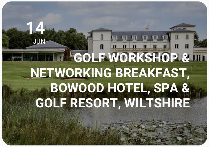 New to golf? Or want to develop your game? All abilities welcome. Join us @BowoodUK Hotel, Spa & Golf Resort, for our Golf Workshop & Networking Breakfast.
Welcoming all #womeninbusiness to join a vibrant & expanding community!

#womenempoweringwomen #womeningolf #wellbeingatwork