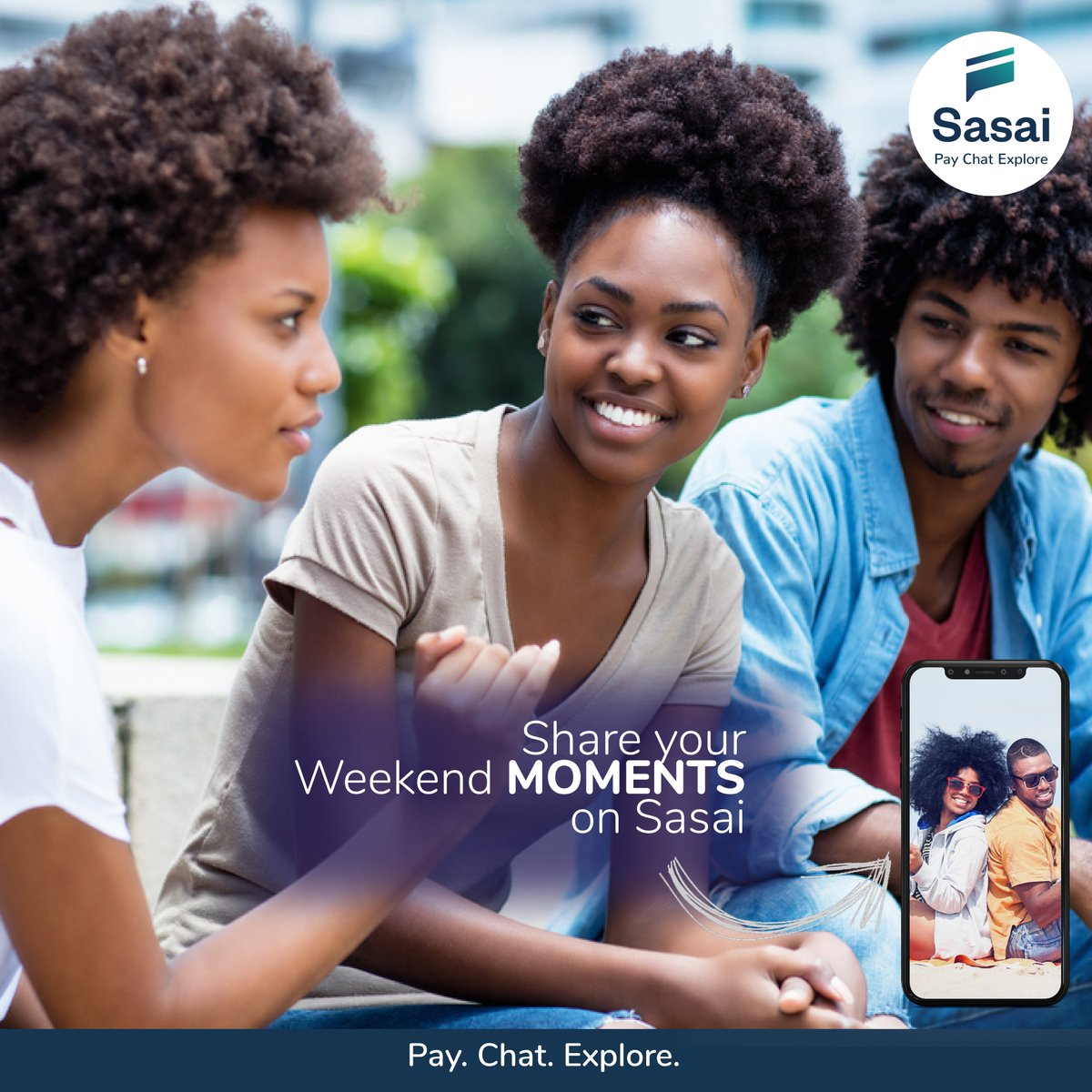 SasaiGlobal's tweet photo. Weekend Moments 😉

How was your weekend? 
Share your weekend moments with us on Sasai and stand a chance to win a surprise gift.

Download Sasai here: https://t.co/UyBFM8xYPo today

#Sasai #Moments #ChatPayExplore https://t.co/FxnvVygRzG