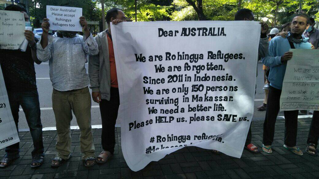RohingyaRefIndo tweet picture
