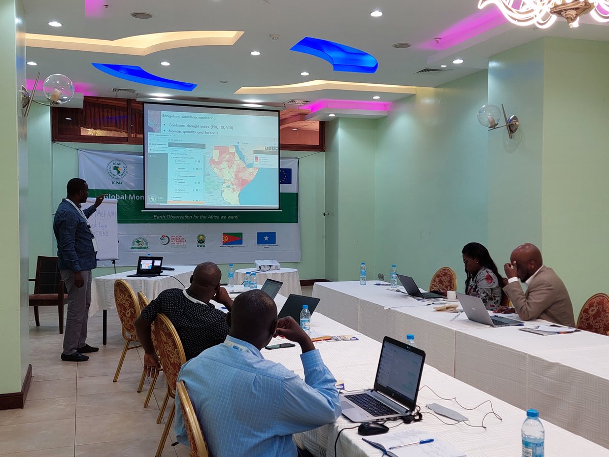 GMES &amp; Africa through #ICPAC is implementing the 2nd face of the project. A planning meeting between <a href="/ICPAC_GMES/">gmes-icpac</a> &amp; the project partners is currently in progress in Kampala, Uganda to develop a common understanding of how to execute phase 2 of the project.
#EO