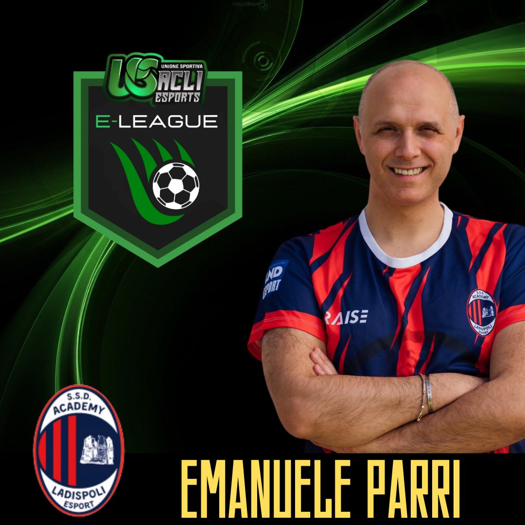 us_acli's tweet photo. Rubrica UsAcli “L’INTERVISTA” 

Intervista al capitano del Ladispoli, Emanuele Parri (Farmacista30) capolista nel girone A dopo due giornate. 

#usacli #esport #usaclieleague https://t.co/2XPq4eZKaK