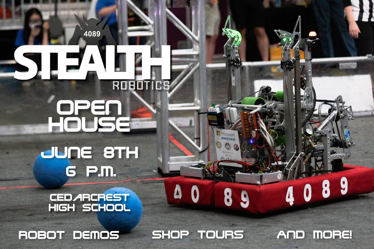 Stealth Robotics (FRC Team #4089) tweet media