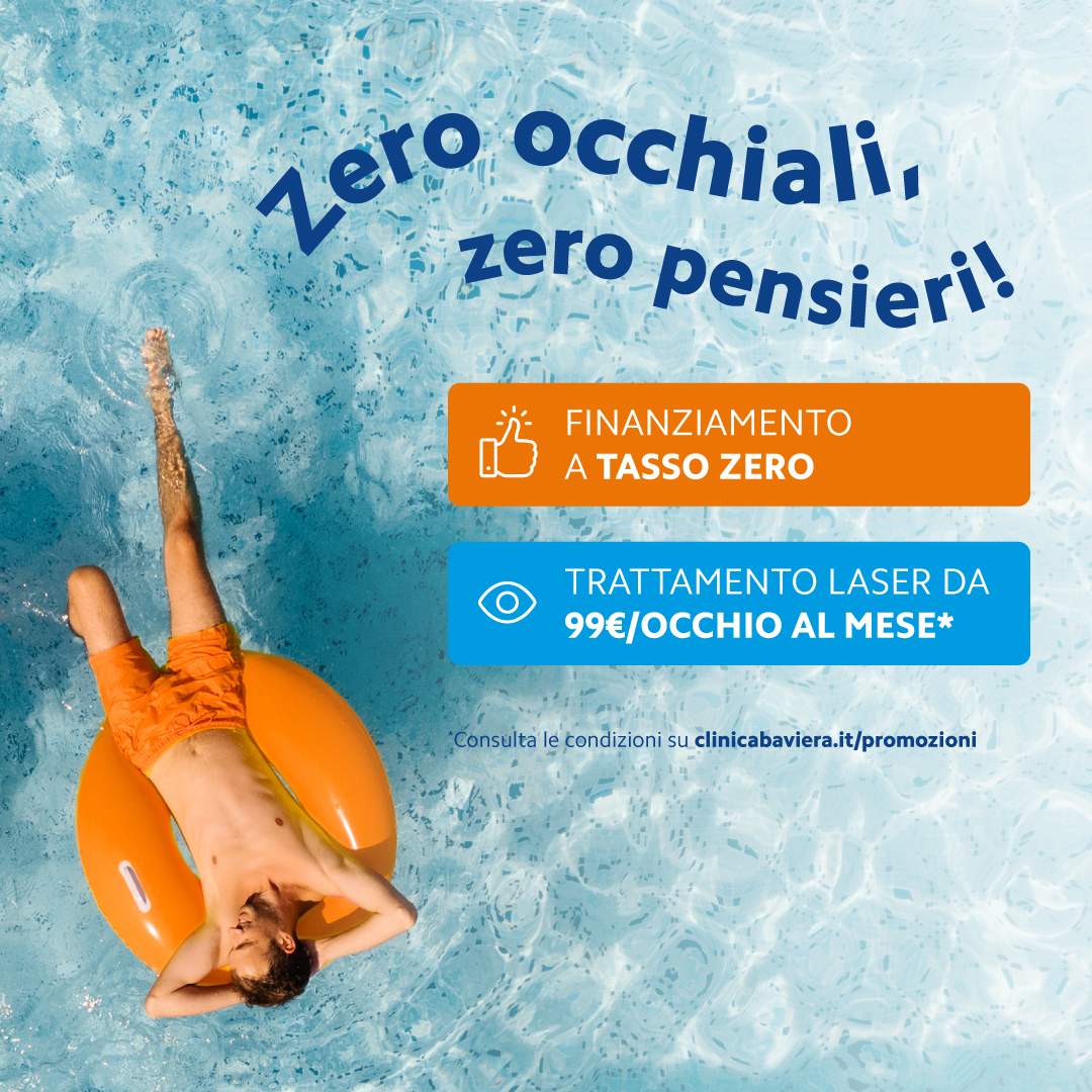 BavieraItalia's tweet photo. ZERO OCCHIALI, ZERO PENSIERI! 
🎉 Grazie alla chirurgia LASER è possibile dire addio a #miopia, #ipermetropia e #astigmatismo. 

👉 Approfitta del Finanziamento a #TassoZero da 99€ al mese ad occhio fino a 12 mesi. Prenota una visita! 
https://t.co/8PcEpFi9md https://t.co/WKLXfT7SAZ
