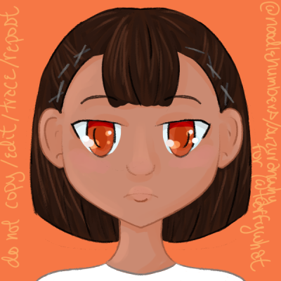 noodlenumbers's tweet photo. I was offering followers lazy headshots as I tried to narrow in on a style. Left is @VioletViolist's Aspen, Right is @taffywhat's Rakko. https://t.co/iChdeJiqxB