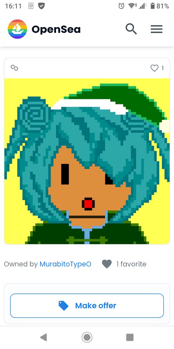 換装型村人NFT仕様 tweet media