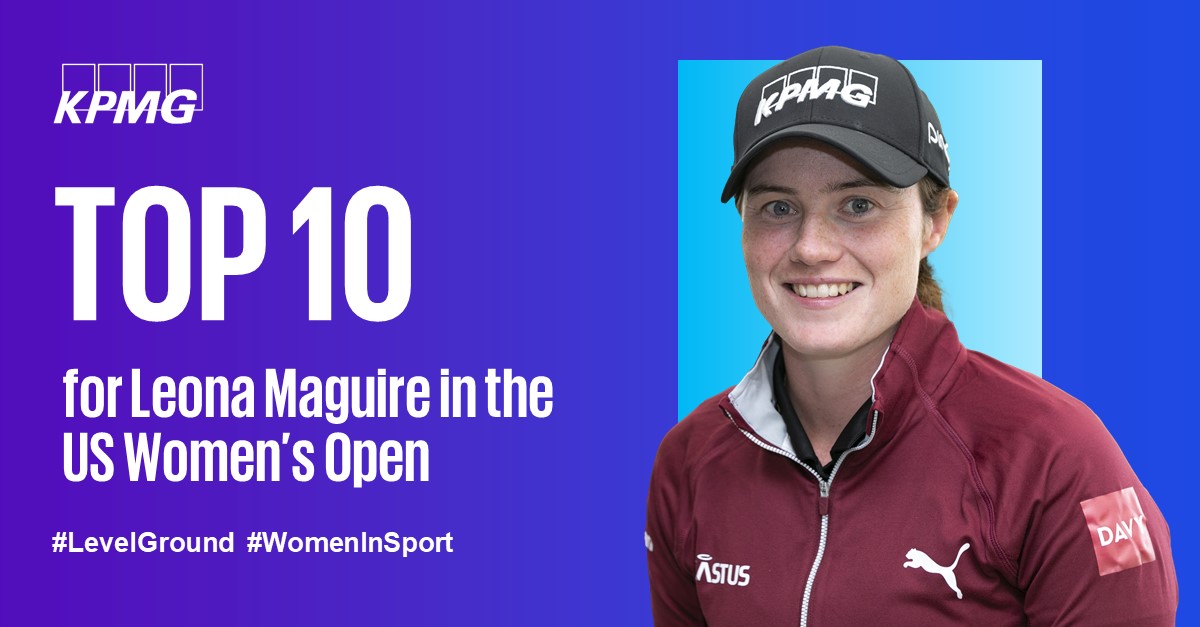 darinab_kpmg's tweet image. Congratulations to Leona Maguire for making the top 10 in the US Women's Open 2022. What an achievement! #levelground #womeninsport #uswomensopen