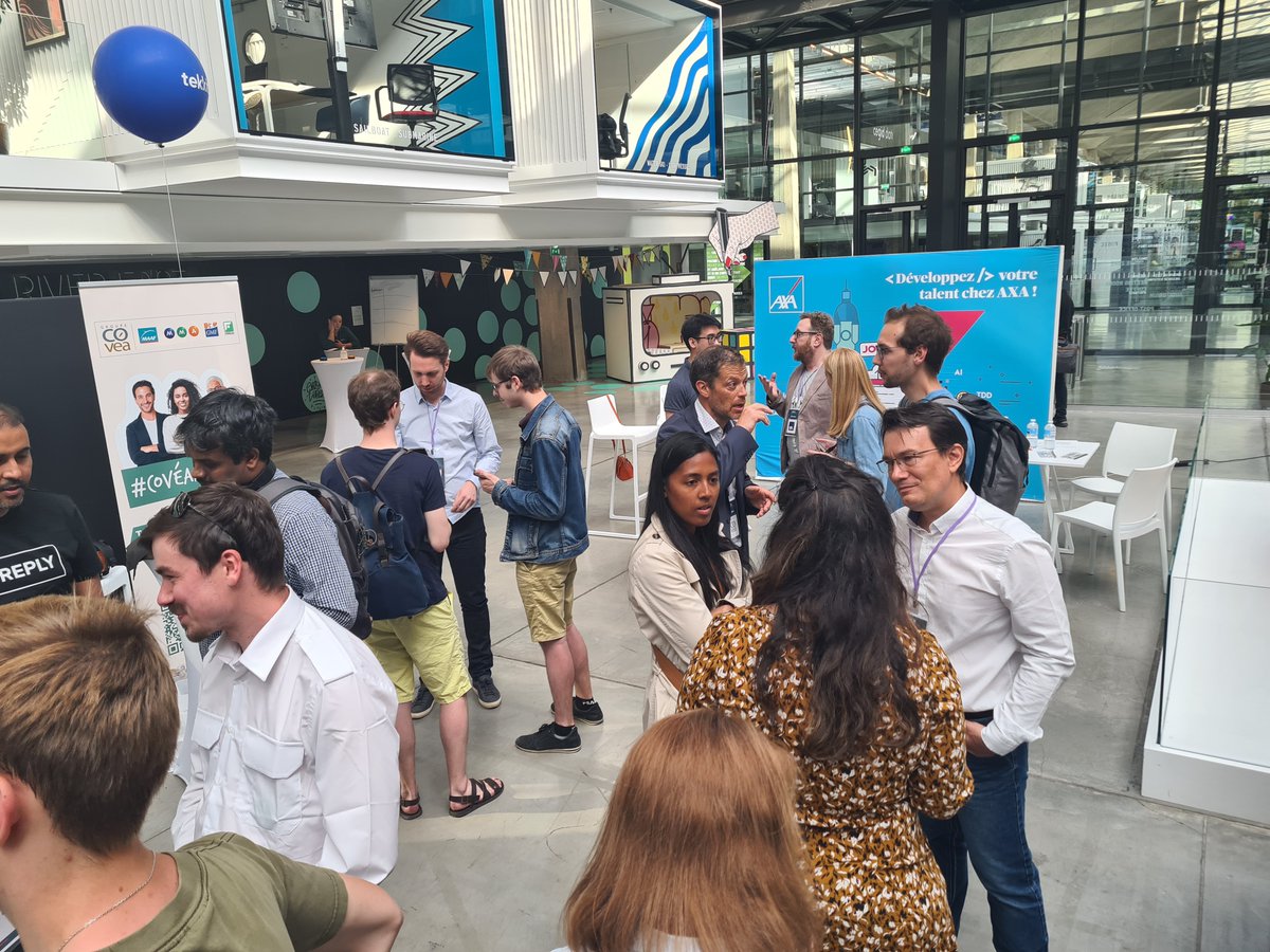 La semaine dernière nous étions à l'#Afterwork <a href="/tekkitIo/">Tekkit.io</a> pour recruter nos futurs talents #tech. Networking, tables rondes &amp; animations ont été les maîtres mots de cette soirée ! 

Envie de découvrir nos offres #tech #data ? 👉🏻 bit.ly/3ku8mwV

#Recrutement #Emploi #IT