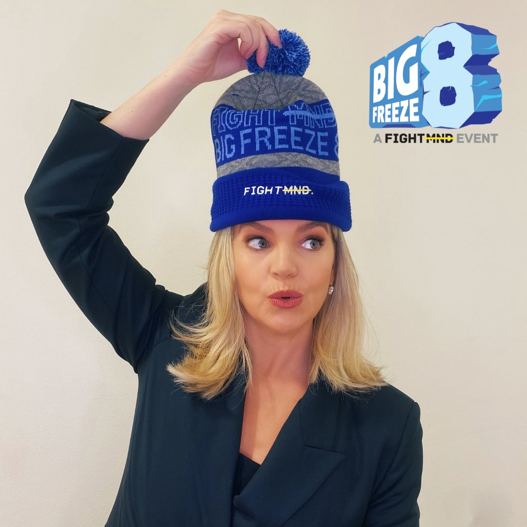 Our next slider is close to the heart of Melbournians and has been a long-time supporter of the fight to find a cure. Welcome to the club of Big Freeze sliders - @Rebecca7Maddern.
